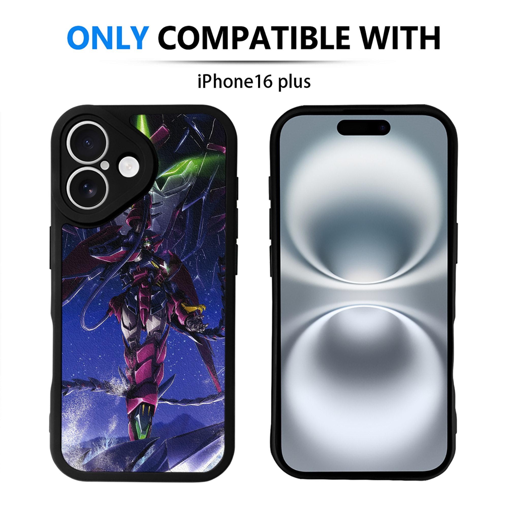 （画像用） 機動戦士ガンダム Mobile Suit Gundam 【iPhone 16シリーズ対応】シリコンスマホケース（レザー調） 材質：シリコン